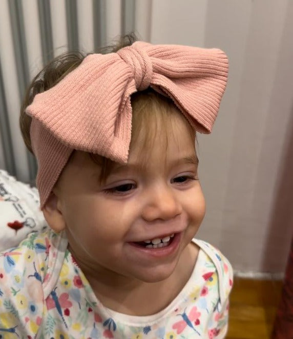 Fascetta per capelli con fiocco