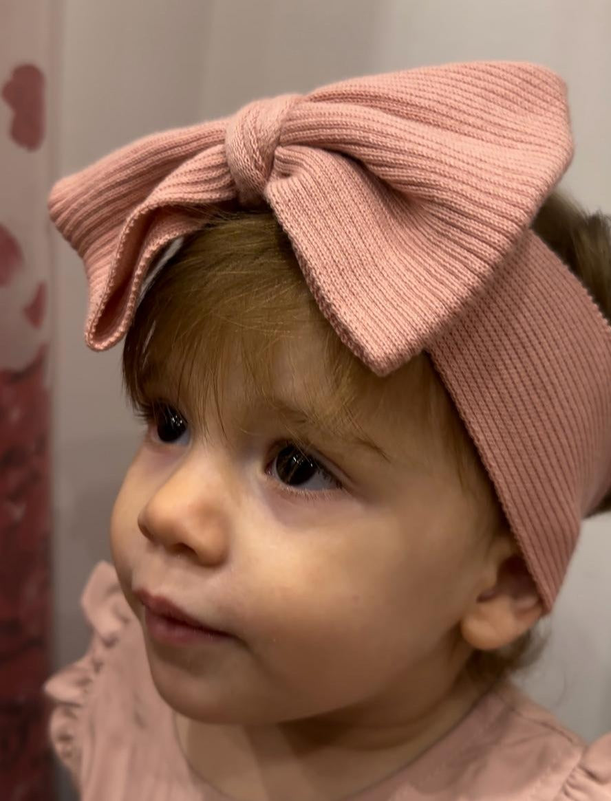 Fascetta per capelli con fiocco